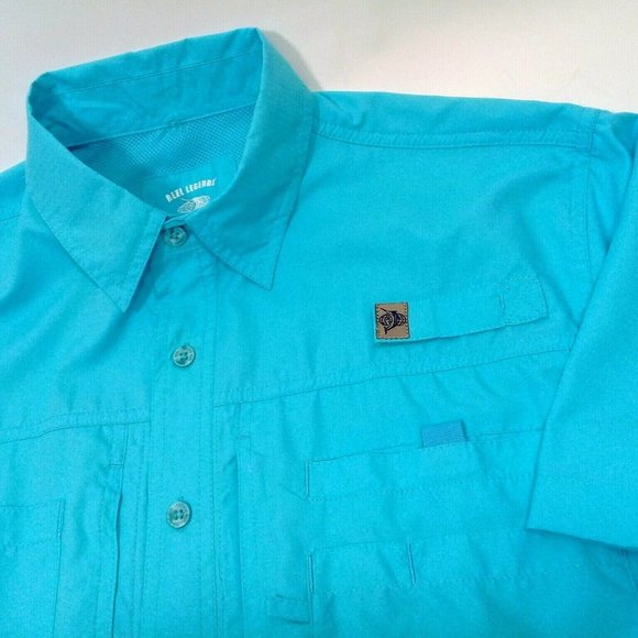 Bundle “3 x $20" Reel Legends Men's Saltwater ii Fishing S/S UPF 50 Vented Shirt - Picture 5 of 7